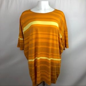 LuLaRoe Irma Striped Tunic Top Women’s Sz Medium
